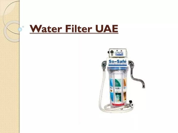 water filter uae