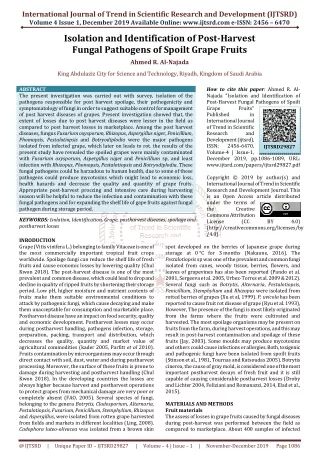 international journal of trend in scientific