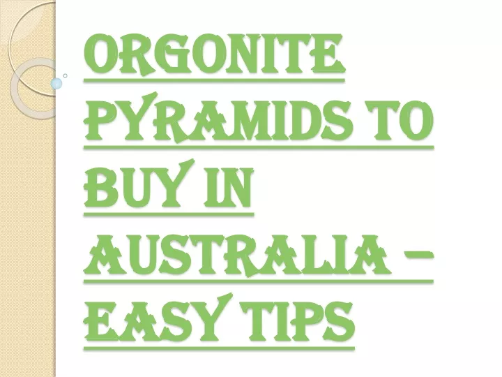 orgonite pyramids to buy in australia easy tips