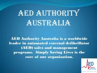 Aed Defibrillator Australia