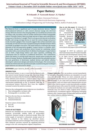 international journal of trend in scientific