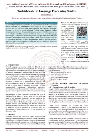 international journal of trend in scientific