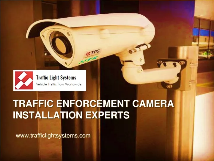traffic enforcement camera installation experts
