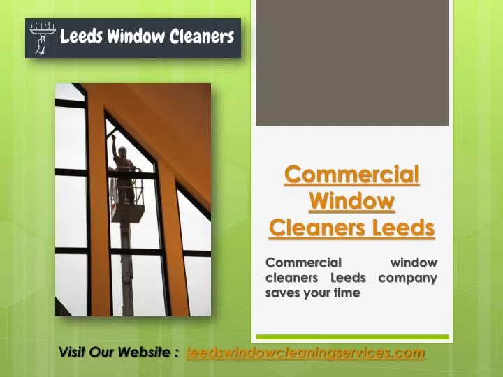 commercial window cleaners leeds