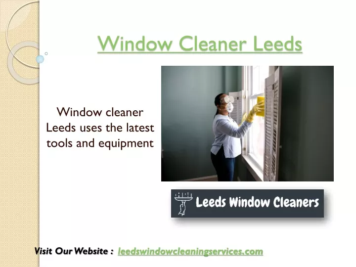 window cleaner leeds