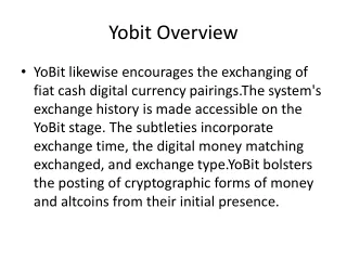 yobit overview