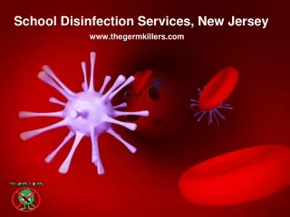 School Disinfection Services, New Jersey - http://www.thegermkillers.com