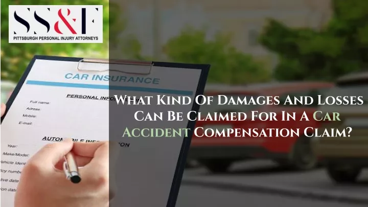 what kind of damages and losses can be claimed
