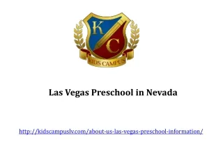 Best Las Vegas Preschool in Nevada