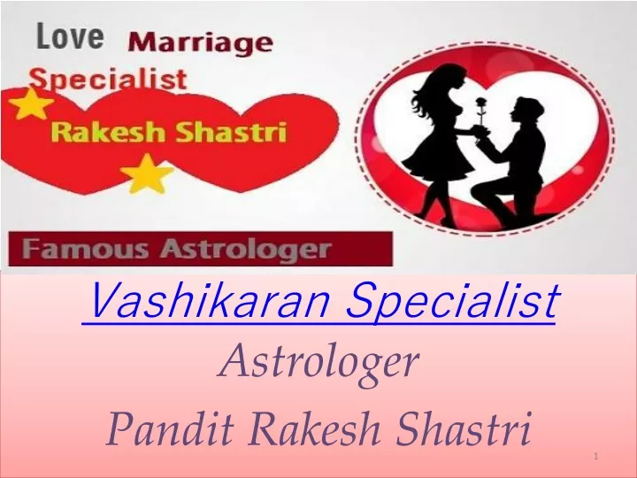 vashikaran specialist astrologer pandit rakesh