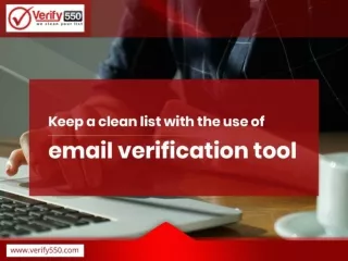 Keep a Clean List With The Use Of Email Verification Tool