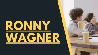 Ronny Wagner - Uplift Your Living Space