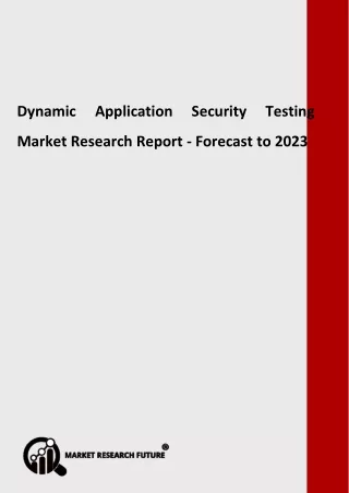 dynamic application security testing market