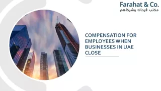 Compensation for Employees When Businesses in UAE Close