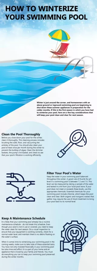 How to Winterize Your Swimming Pool