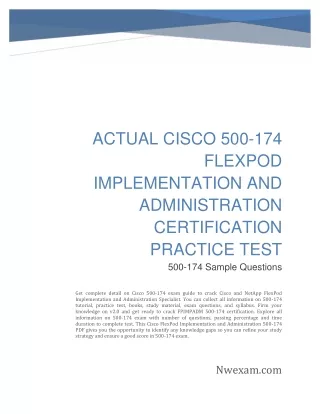 actual cisco 500 174
