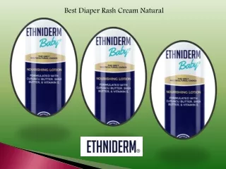 Best diaper rash cream natural