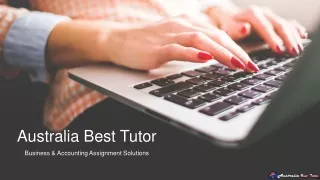 Connecting Australia Best Tutor for Accounting Assignment Solution