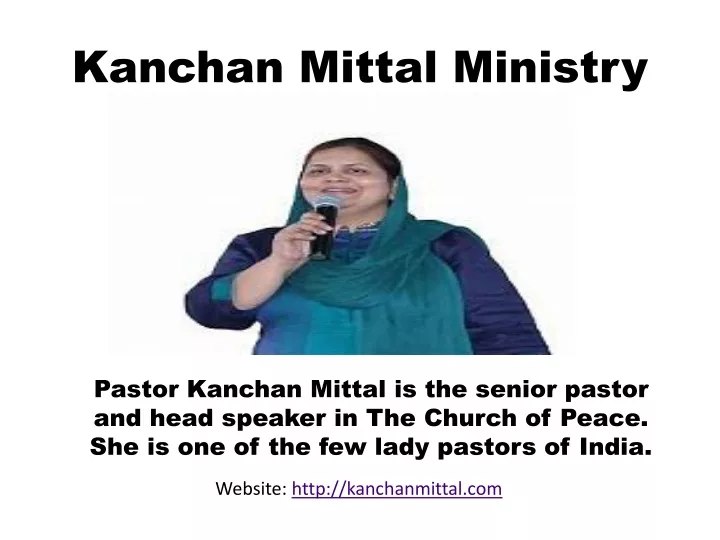 kanchan mittal ministry