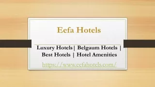 eefa hotels