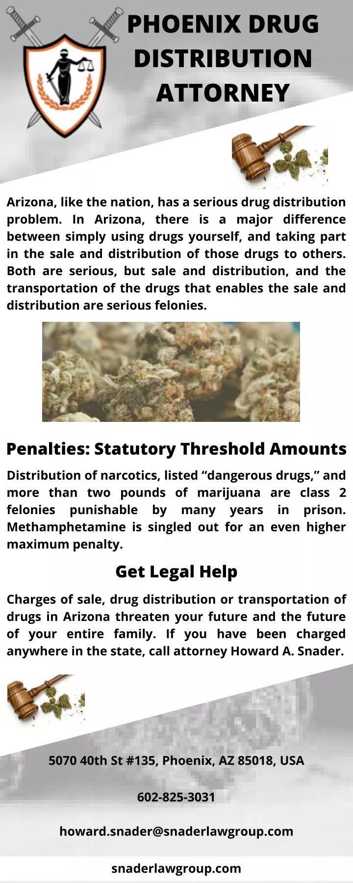 phoenix drug distribution attorney