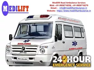 Get Best and Cost-Effective Ambulance Service from Madhubani to Patna by Medilift