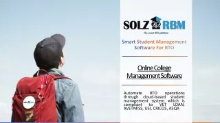 Online College Management System in Australia