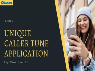 Unique Caller Tune Application