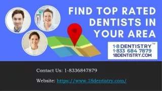 Find Best Dentist Near Your Location at 18dentistry