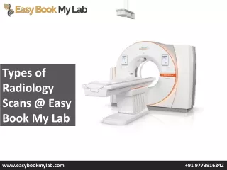 Get upto 50% discount on all kind of radiology and pathology tests | Easybookmylab