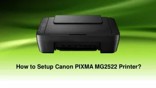 Canon Pixma mg2522 Setup | Install Canon MG2522 Printer Driver