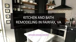 Kitchen and Bath Remodeling in Fairfax, VA