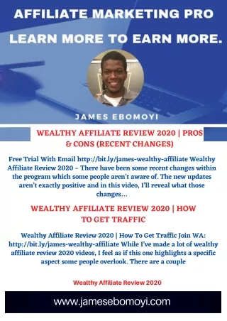 wealthy affiliate review 2020 pros cons recent