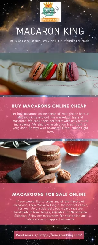 Macaroons For Sale Online