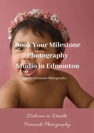 book your milestone photography studio in edmonton