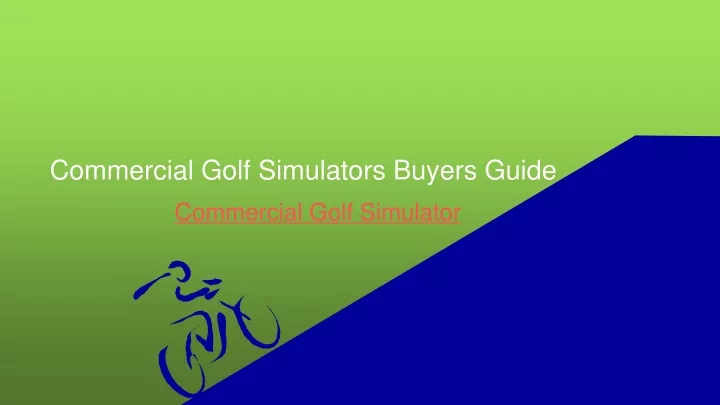 commercial golf simulators buyers guide