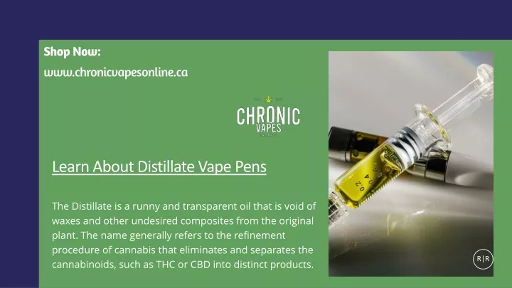 learn about distillate vape pens