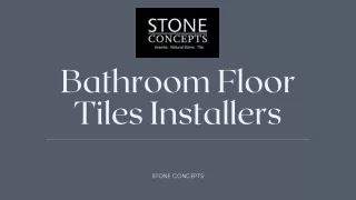 Best Bathroom Floor Tiles in Colorado