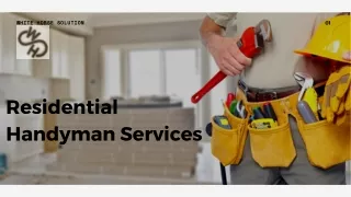 Best Residential Handyman Services | Colorado