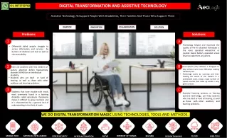 Assistive Technology To Support People With Disabilities, Their Families And Those Who Support Them