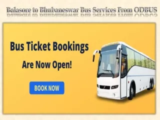 balasore to bhubaneswar bus services from odbus