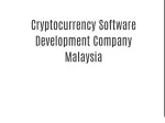 Cryptocurrency Software Development Company Malaysia