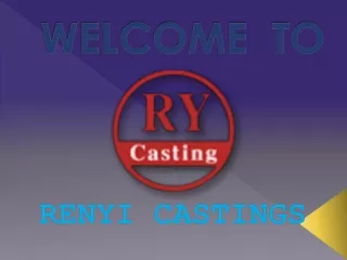 CNC Machining Services - RENYI CASTINGS