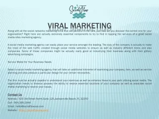 viral marketing