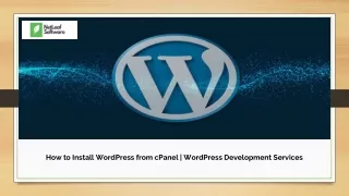 how to install wordpress from cpanel wordpress