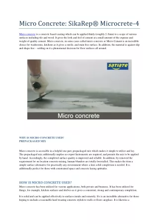micro concrete sikarep microcrete 4