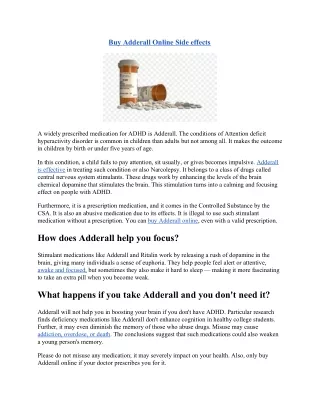 buy adderall online side effects