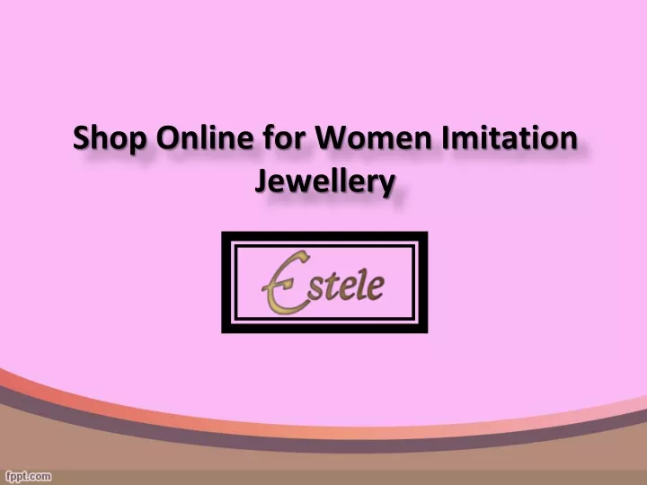 shop online for women imitation jewellery