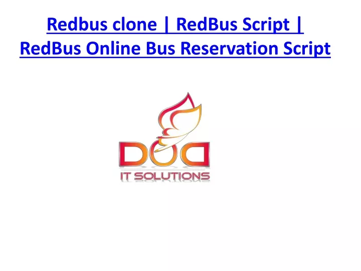 redbus clone redbus script redbus online bus reservation script