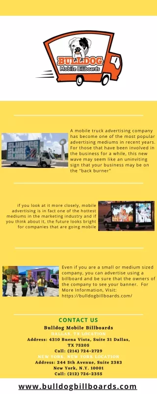mobile billboard advertising company